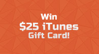 Win a  iTunes Gift Card