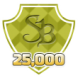 Earned 25,000 SuperPoints