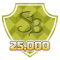 Earned 25000 SuperPoints
