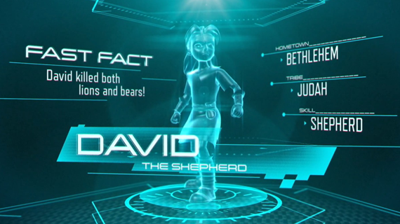 Superbook Hero Profile - Young David